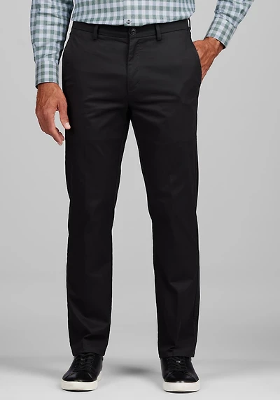 Men's Jos. A. Bank Comfort Stretch Casual Chinos - Tailored Fit at Jos. A. Bank, Black