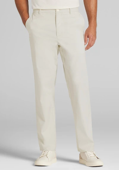 Men's Jos. A. Bank Comfort Stretch Casual Chinos - Tailored Fit at Jos. A. Bank, Stone/Tan