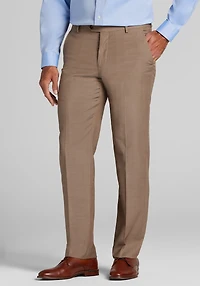 Men's Traveler® Collection COOLMOTION Tailored Fit Wool Blend Dress Pants at Jos. A. Bank, Tan