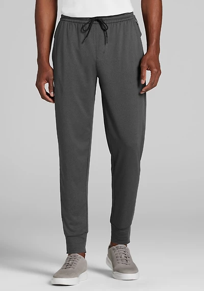 Men's Traveler COOLMOTION Tailored Fit Jogger Pants at Jos. A. Bank, Black/Grey/Iron Gate