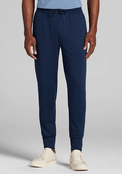 Men's Traveler COOLMOTION Tailored Fit Jogger Pants at Jos. A. Bank, Blue/Navy Blazer