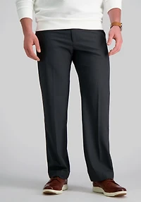 Men's J.M. Haggar Classic Fit 4-Way Stretch Dress Pants at Jos. A. Bank, Charcoal/Grey