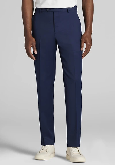 Men's Traveler® COOLMOTION Slim Fit Dress Pants at Jos. A. Bank, Blue/Dark Navy