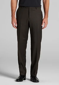 Men's Reserve Collection Tailored Fit Italian Wool Dress Pants at Jos. A. Bank, Brown