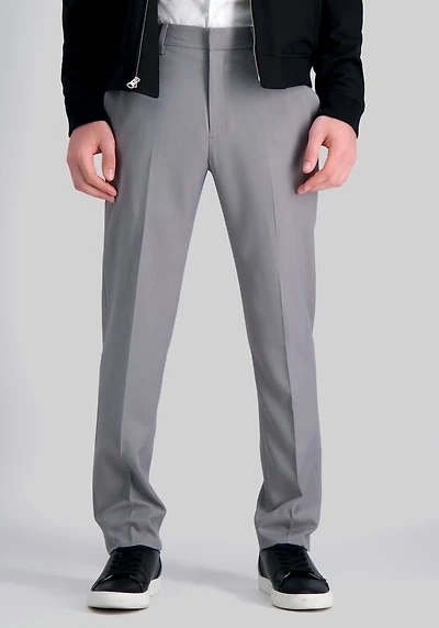 Men's Haggar Premium Comfort Slim Fit Flat Front Dress Pants at Jos. A. Bank, Grey