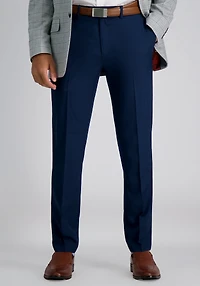 Men's Haggar Premium Comfort Slim Fit Flat Front Dress Pants at Jos. A. Bank, Blue