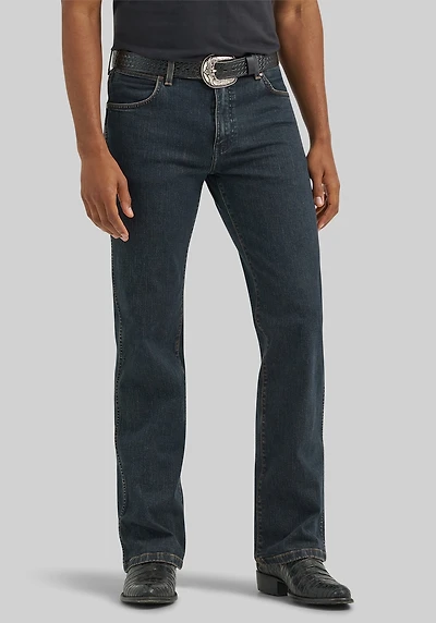 Men's Wrangler Loose Boot Jeans at Jos. A. Bank, Black Wash,