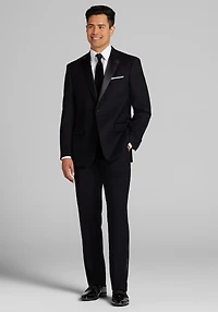 Men's Jos. A. Bank Traditional Fit Wool Blend Tuxedo Suit Jacket at Jos. A. Bank, Black