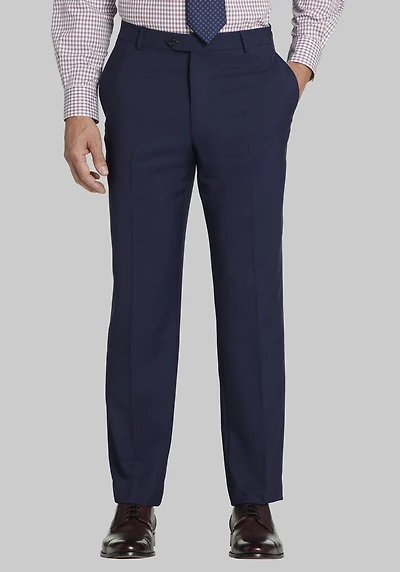Men's Big & Tall Traveler Collection Traditional Fit Suit Separate Pants at Jos. A. Bank, Blue/Navy