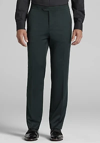 Men's Jos. A. Bank Comfort Stretch Tailored Fit Green Sateen Tuxedo Pants at Jos. A. Bank, Green