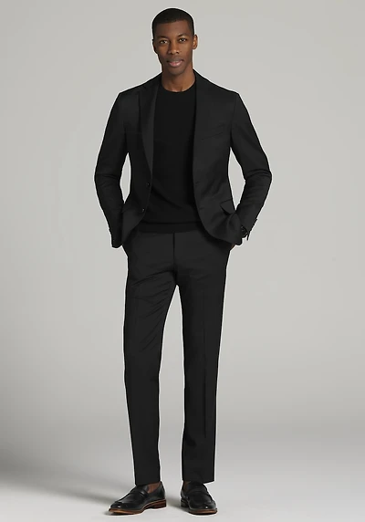 Men's Traveler Collection Slim Fit 100% Italian Wool Suit Jacket at Jos. A. Bank, Black