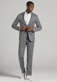 Men's Traveler Collection Slim Fit 100% Italian Wool Suit Jacket at Jos. A. Bank, Mid Grey