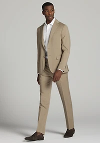 Men's Traveler Collection Slim Fit 100% Italian Wool Suit Jacket at Jos. A. Bank, British Tan