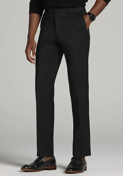 Men's Traveler Collection Slim Fit 100% Italian Wool Suit Pants at Jos. A. Bank, Black