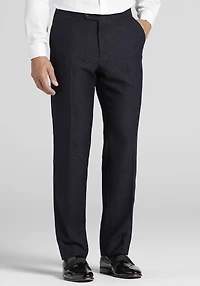 Men's Jos. A. Bank Comfort Stretch Tailored Fit Navy Paisley Tuxedo Pants at Jos. A. Bank, Blue/Navy