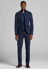 Men's Traveler Performance Slim Fit Tech Knit Suit Jacket at Jos. A. Bank, Blue/Navy