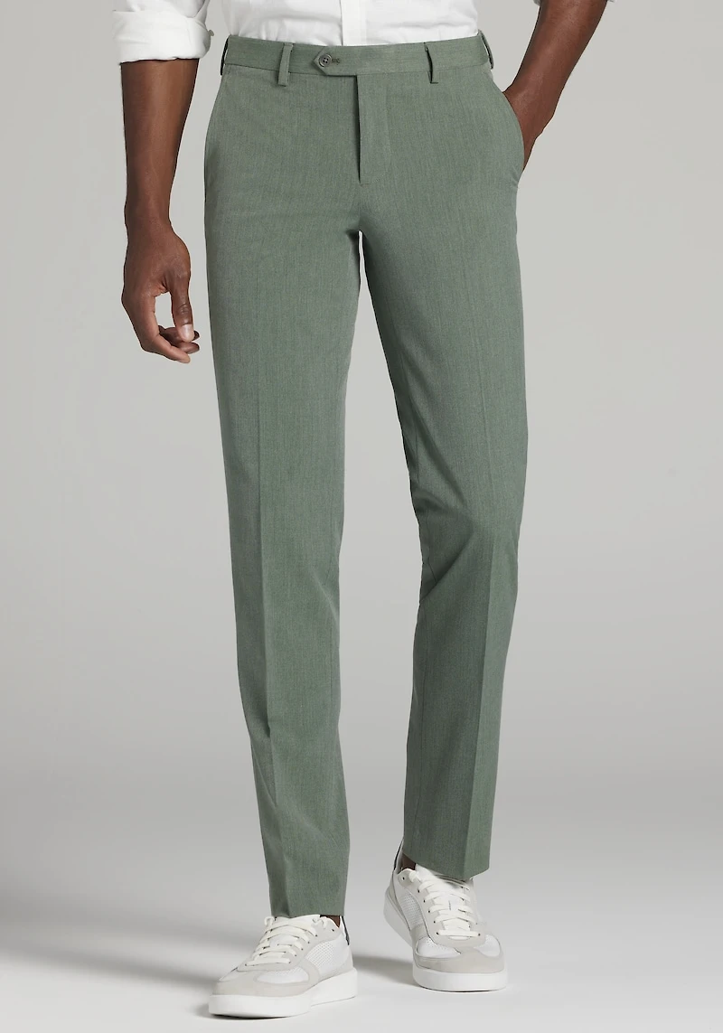 Men's Jos. A. Bank Skinny Fit Suit Pants at Jos. A. Bank, Green