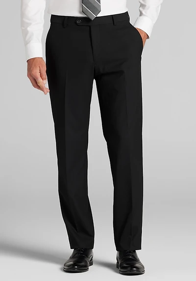 Men's 1905 Collection Tailored Fit Suit Pants at Jos. A. Bank, Black