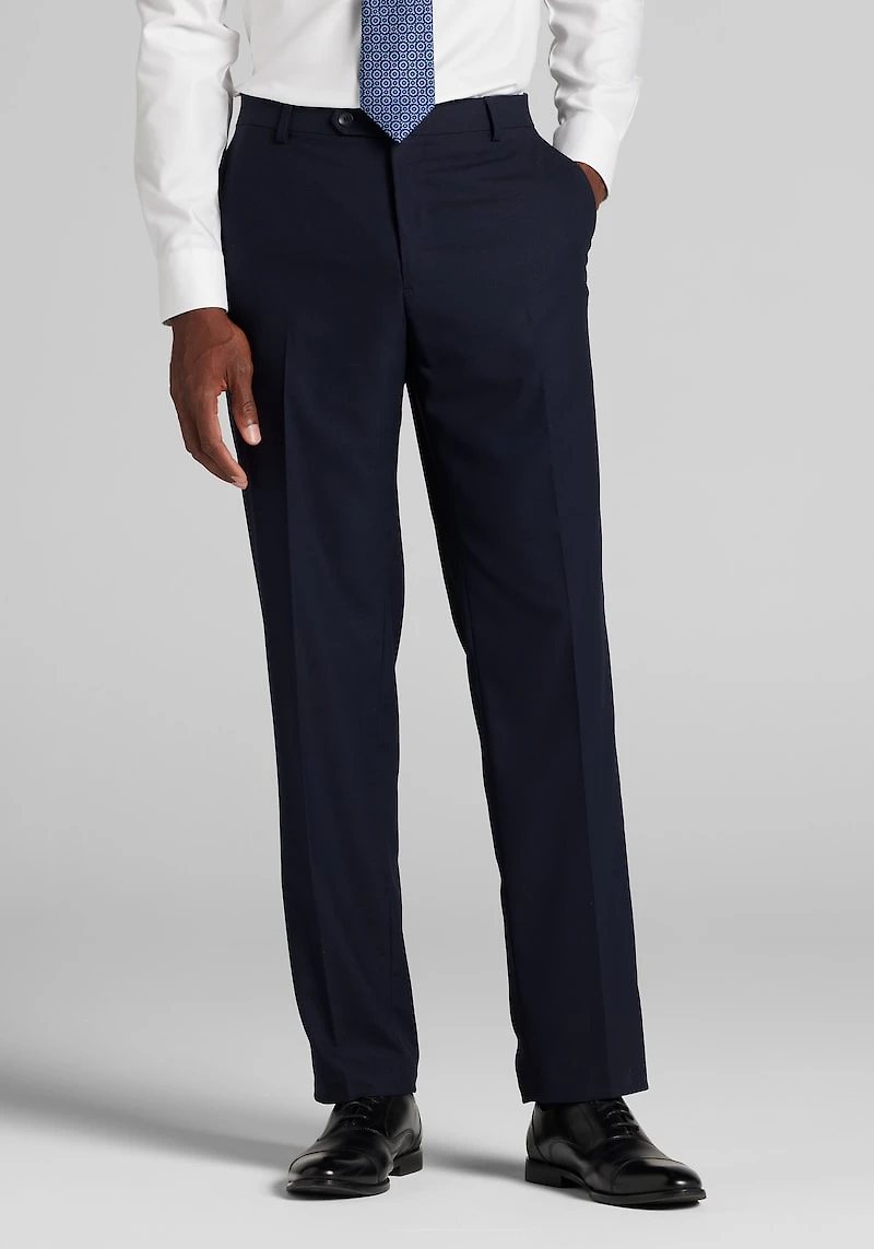 Men's 1905 Collection Tailored Fit Suit Pants at Jos. A. Bank, Blue/Navy