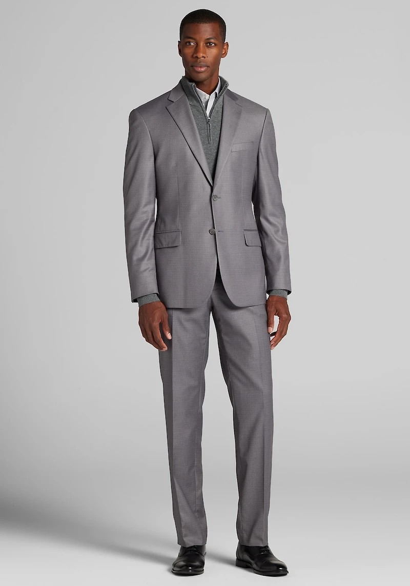 Men's 1905 Collection Tailored Fit Suit Jacket at Jos. A. Bank, Grey