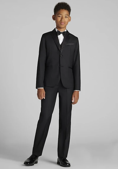 Men's Peanut Butter Collection Slim Fit 007 Tuxedo at Jos. A. Bank, Black