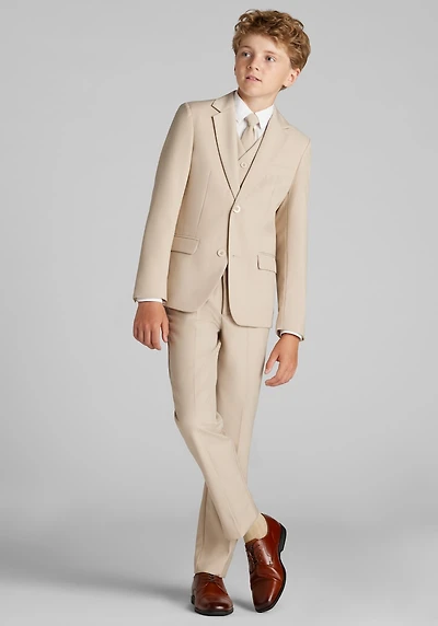 Men's Peanut Butter Collection Slim 007 5-Piece Suit Set at Jos. A. Bank, Sand/Tan
