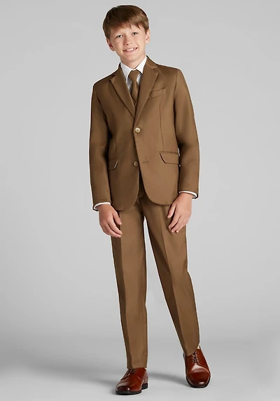 Men's Peanut Butter Collection Slim 007 5-Piece Suit Set at Jos. A. Bank, Brown/Mocha