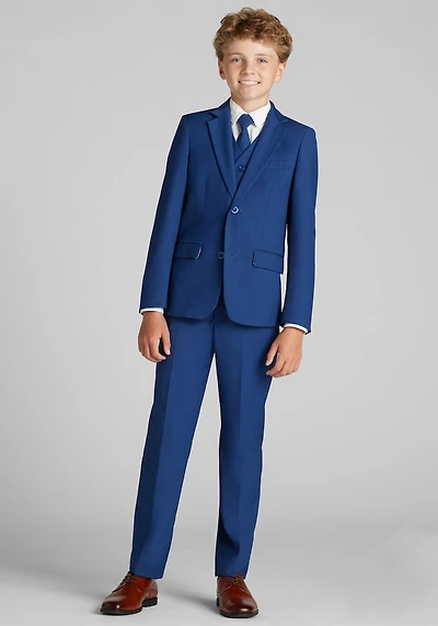 Men's Peanut Butter Collection Slim 007 5-Piece Suit Set at Jos. A. Bank, Blue/Cobalt