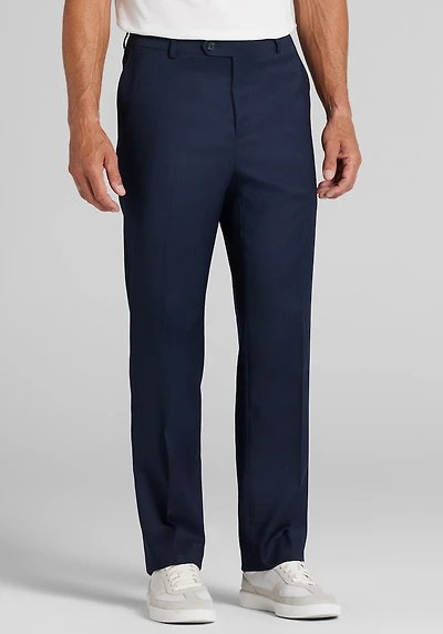 Men's Traveler Collection Traditional Fit Suit Pants at Jos. A. Bank, Blue