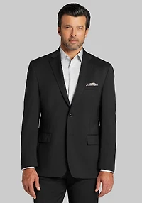 Men's Reserve Collection Traditional Fit Italian Wool Suit Jacket at Jos. A. Bank, Black