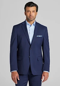 Men's Reserve Collection Traditional Fit Italian Wool Suit Jacket at Jos. A. Bank, Blue/Navy