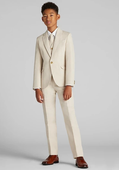 Men's Peanut Butter Collection Slim Fit Oasis Safari Suit at Jos. A. Bank, Sand/Tan