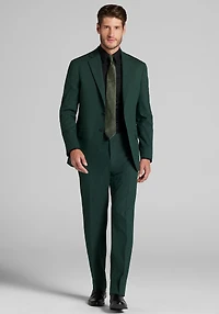 Men's Jos. A. Bank Comfort Stretch Tailored Fit Solid Flannel Suit Jacket at Jos. A. Bank, Green