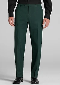 Men's Jos. A. Bank Comfort Stretch Tailored Fit Solid Flannel Suit Pants at Jos. A. Bank, Green