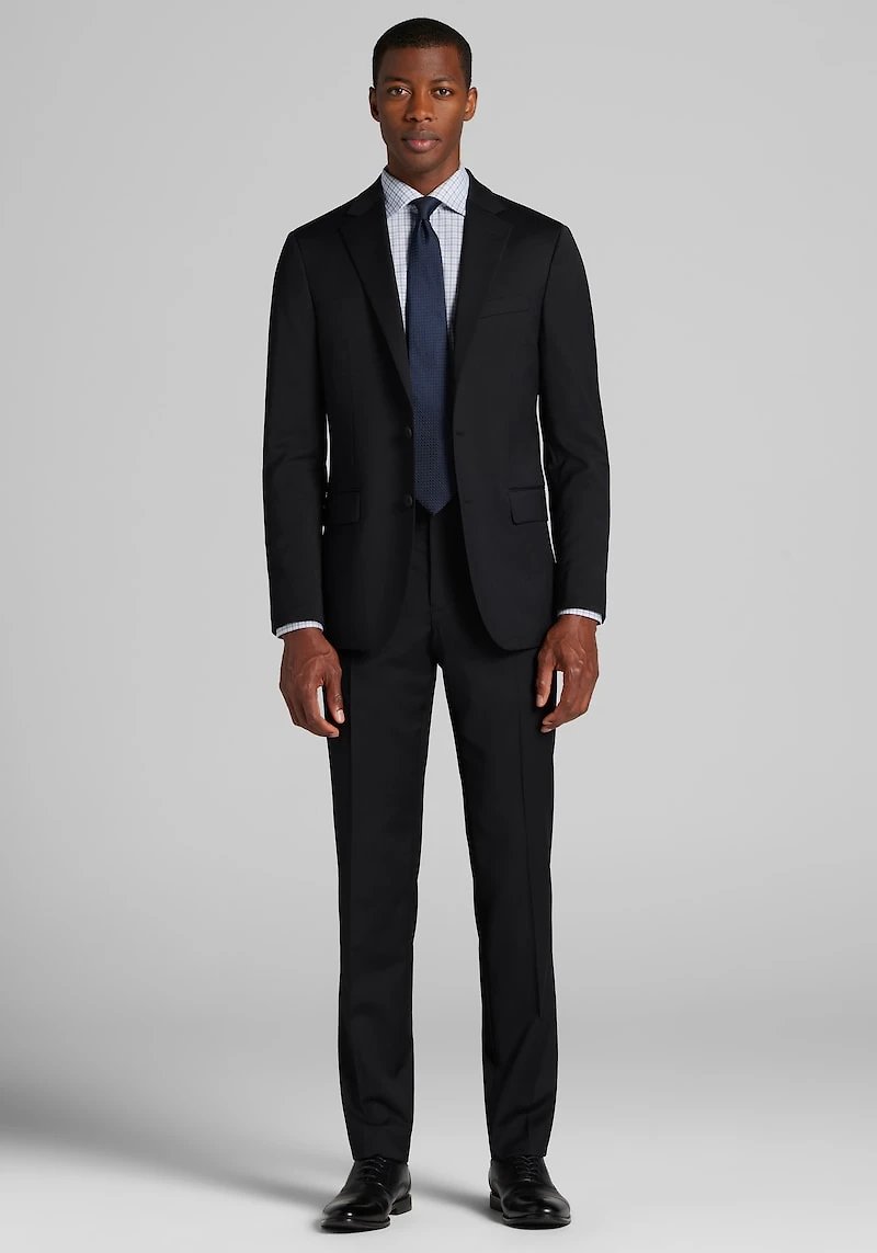 Men's Traveler COOLMOTION Slim Fit Suit Jacket at Jos. A. Bank, Black