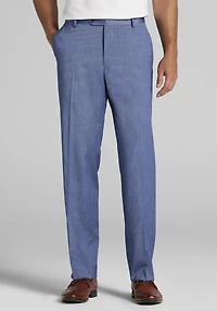 Men's 1905 Navy Tailored Fit Solid Suit Pants at Jos. A. Bank, Denim Blue