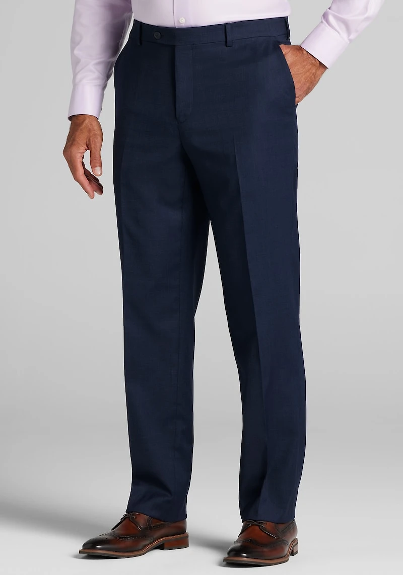 Men's Traveler® COOLMOTION Traditional Fit Suit Pants at Jos. A. Bank, Blue,