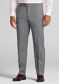 Men's Reserve Collection Tailored Fit Italian Wool Pants at Jos. A. Bank, Med Grey