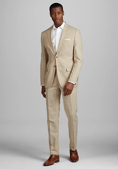 Men's Jos. A. Bank Slim Fit Linen Blend Suit Jacket at Jos. A. Bank, Tan