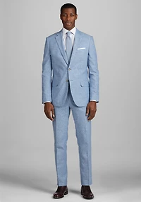 Men's Jos. A. Bank Slim Fit Linen Blend Suit Jacket at Jos. A. Bank, Light Blue