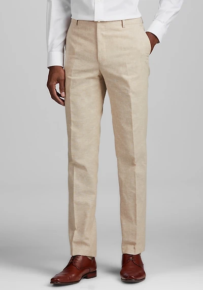 Men's Jos. A. Bank Slim Fit Linen Blend Suit Pants at Jos. A. Bank, Tan