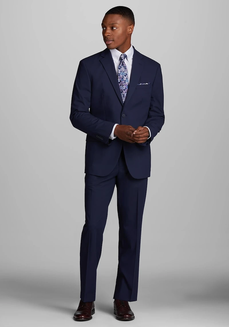 Men's Jos. A. Bank Tailored Fit Suit Jacket at Jos. A. Bank, Blue/Bright Navy