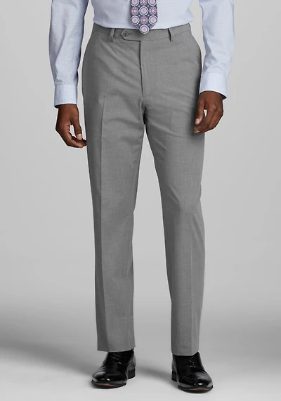 Men's Jos. A. Bank Tailored Fit Suit Pants at Jos. A. Bank, Light Grey