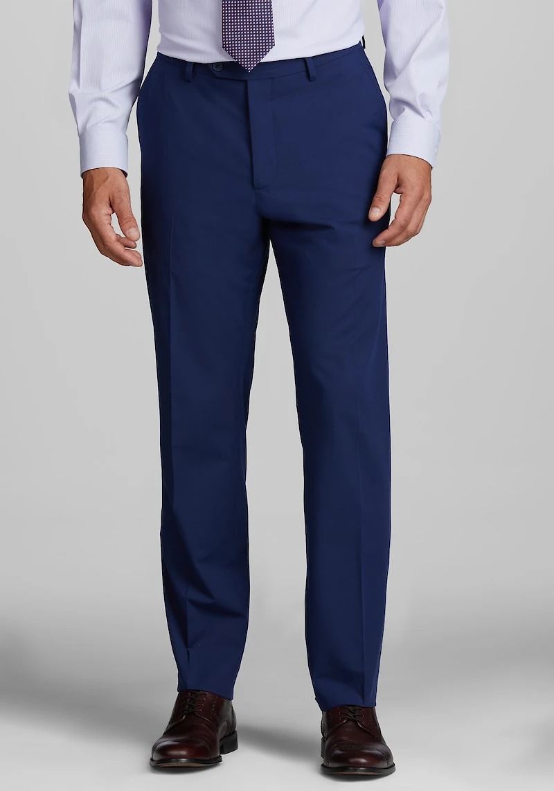 Men's Jos. A. Bank Tailored Fit Suit Pants at Jos. A. Bank, Bright Blue