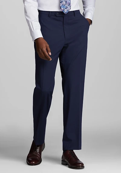 Men's Jos. A. Bank Tailored Fit Suit Pants at Jos. A. Bank, Blue/Bright Navy
