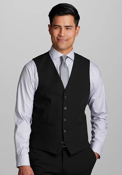 Men's Jos. A. Bank Slim Fit Suit Vest at Jos. A. Bank, Black
