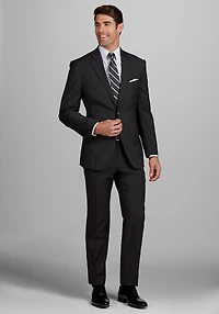Men's Traveler Performance Collection Tailored Fit Suit Jacket at Jos. A. Bank, Dark Grey