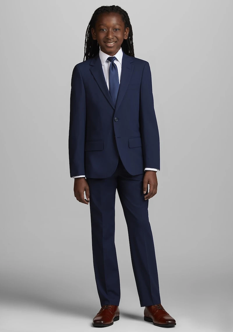 Jos. A. Bank Boys Suit Jacket at Jos. A. Bank, Blue/Bright Navy