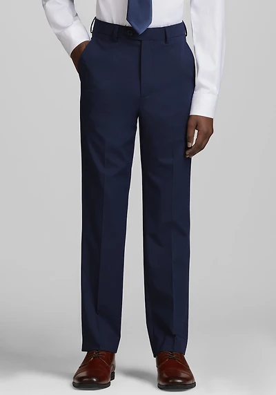 Jos. A. Bank Boys Suit Pants at Jos. A. Bank, Blue/Bright Navy