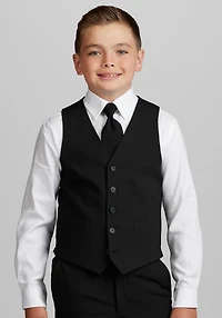 Jos. A. Bank Boys Suit Vest at Jos. A. Bank, Black